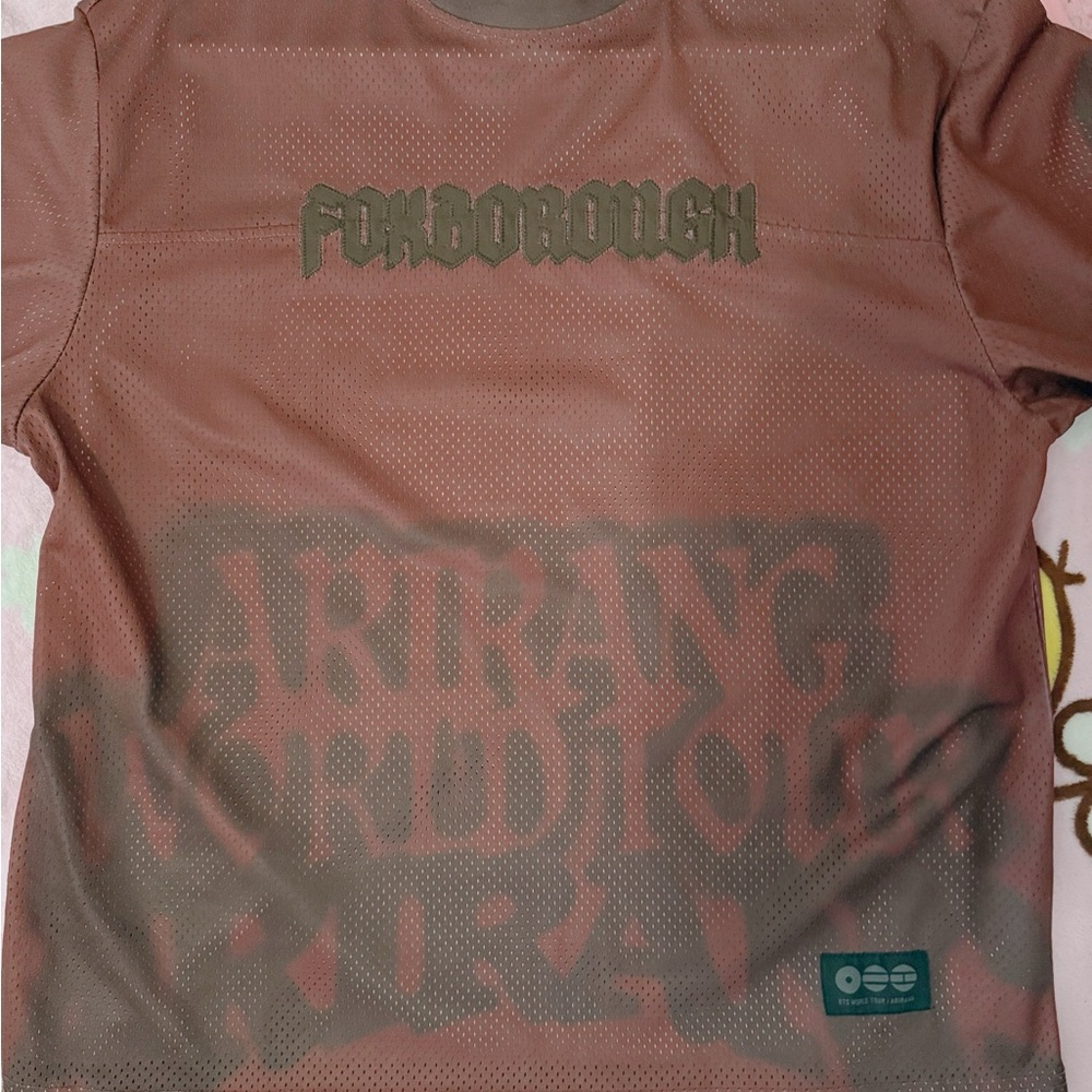 BTS Arirang Word Tour Foxborough City Jersey M